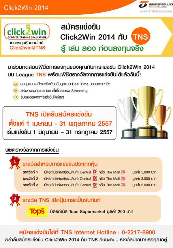 Click2Win 2014 กับ TN