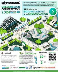 แข่งขัน "BIMobject Green Design Competition 2024"