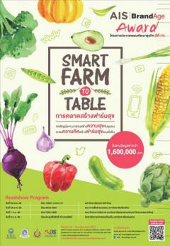 ประกวดแผนพัฒนาธุรกิจ AIS BrandAge Award ปีที่ 11 ตอน “Smart Farm to Table : การตลาดสร้างฟาร์มสุข”
