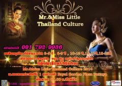 ประกวด Mr.&Miss Little Thailand Culture 2014