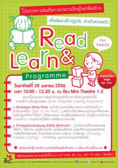 Programme Read & Learn For Family