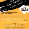 ประกวดออกแบบตราสัญลักษณ์ (Logo) “iSign Academy”