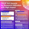 ประกวด TRIUP Act Awards for Research Utilization with High Impact