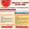 ประกวดนักวิจัยดีเด่นด้านวิทยาศาสตร์และเทคโนโลยีทางอาหาร "รางวัล Ajinomoto - FoSTAT Awards 2024"
