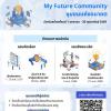 แข่งขันการใช้ AI เชิงสร้างสรรค์ "AI Hackathon : My Future Community ชุมชนแห่งอนาคต"