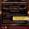 ประกวด "22nd OSAKA International Music Competition, Bangkok Regional Round"